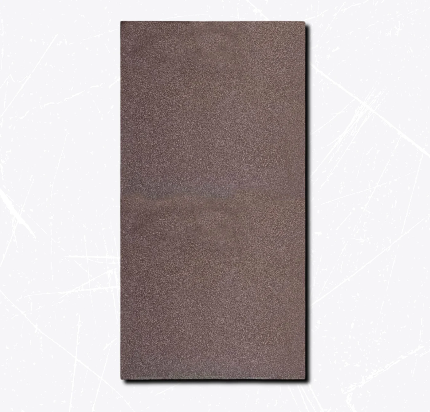 Porcelanato para mesones 120 x 60 marrón para cocina